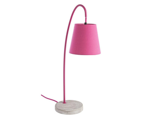 Настолна лампа Метал с Абажур Текстил Розово Parabola 30 См X 15 См X 54 H