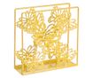 Nosač za žute metalne salvete 14 cm x 5 cm x 14h