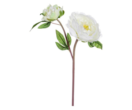 Umetna roža Potonika bela 43 cm