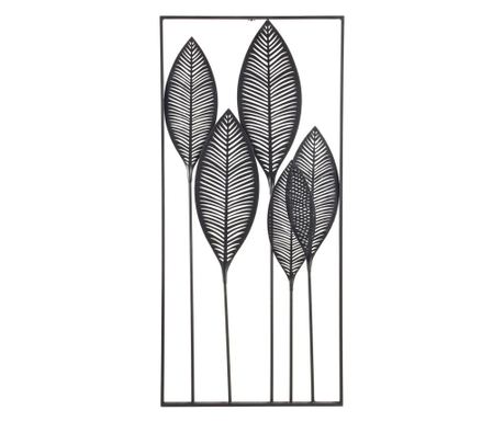 Adhira Черна метална декорация за стена 61 см x 2.5 см x 135 см (В)