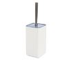 Bijelo plava keramička WC četka Ø 9 cm x 31h