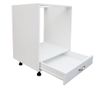 Corp pentru cuptor incorporabil cu sertar Zebra, Alb/MDF Alb lucios, 60 x 82 x 60 cm Zebra 60 x 82 x 60 cm thumbnail 4