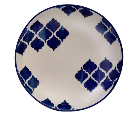 Sada 6 hlubokých talířů Blue Tile