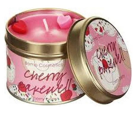 Lumanare parfumata Cherry Bakewell, Bomb Cosmetics