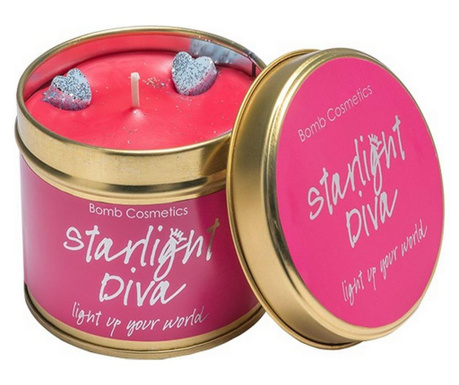 Lumanare parfumata Starlight Diva, Bomb Cosmetics