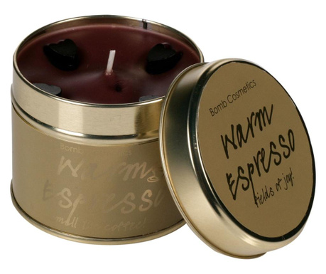 Lumanare parfumata Warm Espresso, Bomb Cosmetics