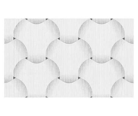 Тапет DEGRETS 1035-10 Винил, Абстракция 3D сив  0.53 см x 10.05 м