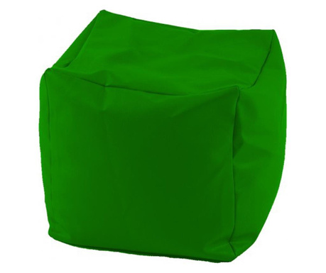 Пуф Табуретка Куб - Зелен, водоустойчив Cube