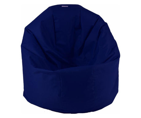 Fotoliu Beanbag Relaxo Xl - Panama Indigo (pretabil Si La Exterior) Umplut Cu Perle Polistiren  80x70x70 cm