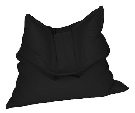 Fotoliu Perna Magic Pillow - Teteron Black (pretabil Si La Exterior) Umplut Cu Perle Polistiren  140x130x15 cm