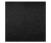 Fotoliu King Size + Otoman + Perna Decorativa - Eerie Black (gama Premium) Umplut Cu Fulgi De Burete Memory Mix  100x120x75 cm