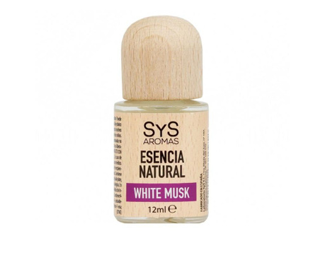 Esenta naturala (ulei) aromaterapie SyS Aromas - Mosc alb 12 ml