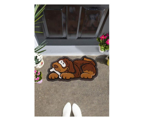 Brown Dog Bejárati szőnyeg 40x68 cm