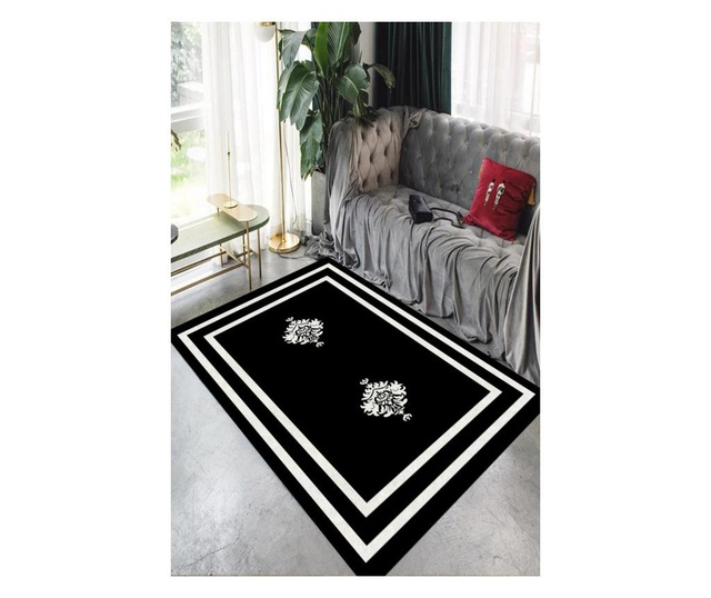 Covor Black White Pattern 120x180 cm