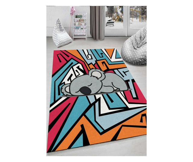 Килим Gray Koala Colorful 160x230 cm