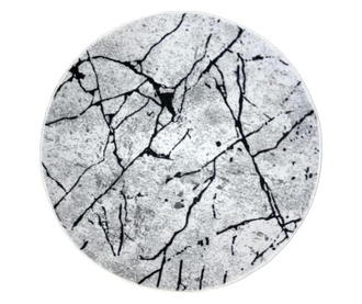 Koberec Circle Gray Modern 150x150 cm