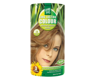 Vopsea par, Long Lasting Colour, 7.3 Medium Golden Blond, Hennaplus