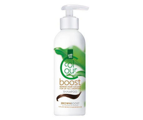 Sampon colorant, Colour Boost Brown, Hennaplus, 200 ml