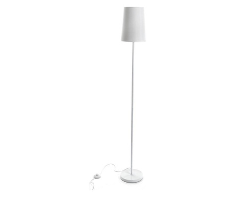 Lampa de masa Versa, metal, max. 40 W, alb, 22x22x22 cm