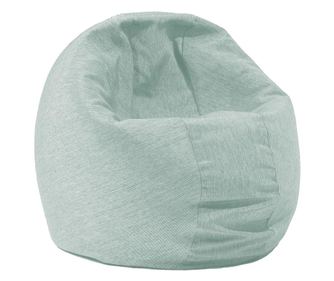 Fotoliu Relaxo (gama Premium), - Light Mint Cu Husa Detasabila Textila, Umplut Cu Perle Polistiren  60x50x60 cm