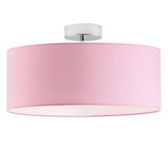 Viseća lampa VENECIJA FI 40 Krom Svijetlo Roza 30x 40 cm