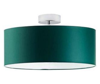 Viseća lampa VENECIJA FI 40 Krom Bočica Zelena 30x 40 cm