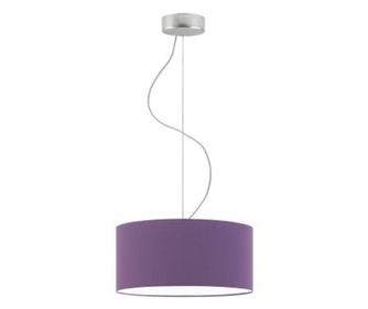 Viseća lampa HAJFA FI 30 brušeni čelik ljubičasta 120x30 cm