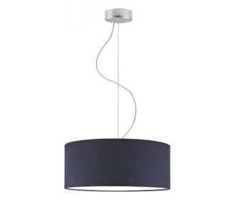 Lampă suspendată HAJFA FI 40 Oțel periat Albastru închis 120x40 cm