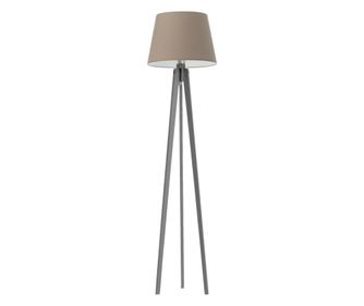 Curacao Szürke Bézs Fa Állólámpa 158x37 cm