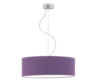 Viseća lampa HAJFA FI 50 brušeni čelik ljubičasta 120x50 cm