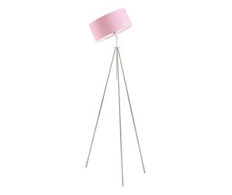 Metalna Podna Lampa Malmo Četkani Čelik Svijetlo Roza 145x50 cm