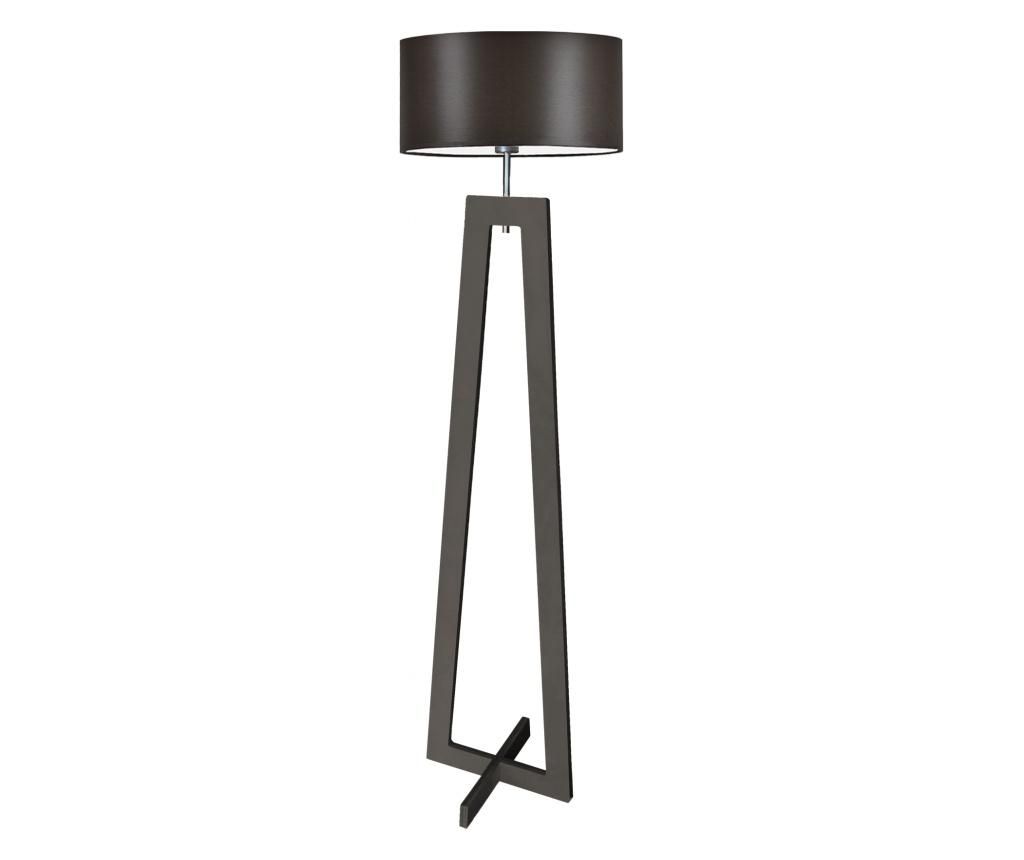 Ξύλινο Επιτραπέζιο Φωτιστικό Bali Έβενος Καφέ 148x40 εκ.