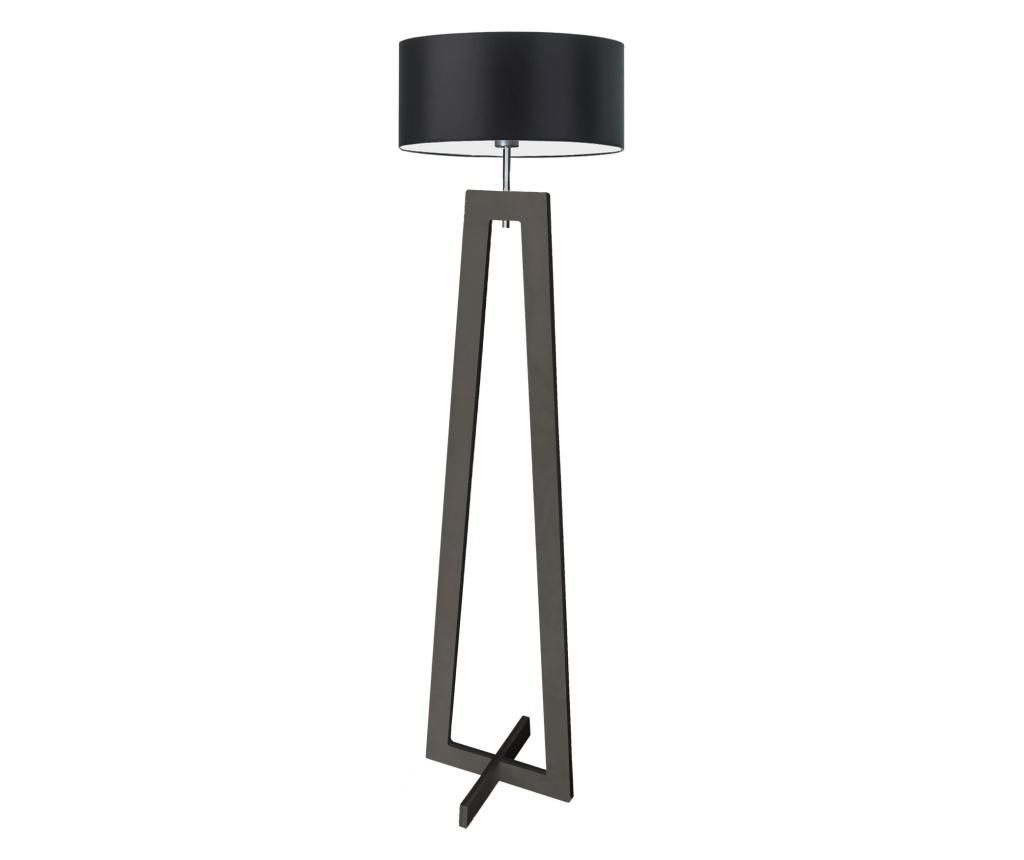 Ξύλινο Επιτραπέζιο Φωτιστικό Bali Έβενος Μαύρο 148x40 εκ.