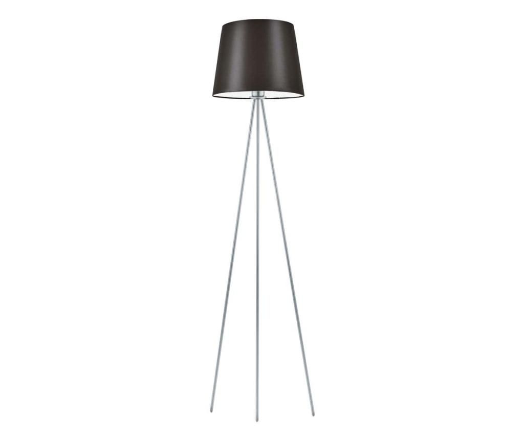 RENO Metal Floor Lamp, Silver and Bronze, 153x60 cm