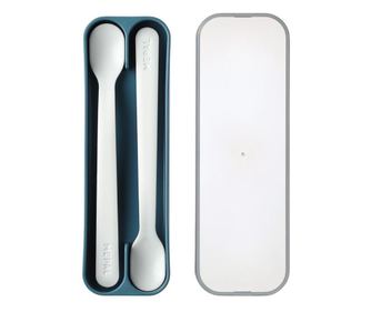 Set 2 dječje žličice MIO White, Blue