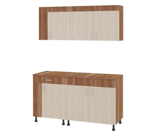 Set Bucatarie haaus Reno, Prun/Ulm Deschis, L 150 cm