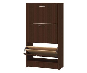 Pantofar haaus Rin, 3 Usi, Wenge, 63 x 30 x 120 cm