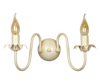 Aplica ANTIQUE, 2xE14, crem/auriu