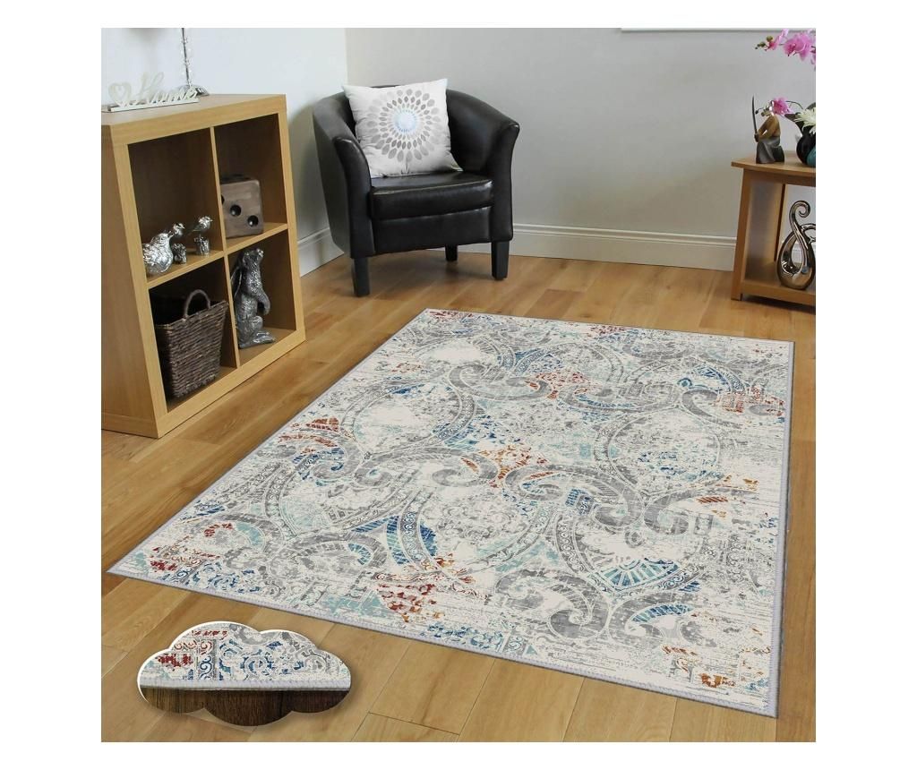 Covor Homefesto, 80x150 cm, multicolor