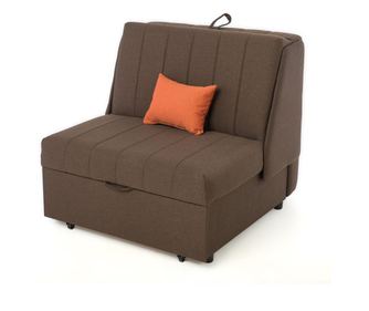 Canapea PEK 2 locuri extensibila Smart Living, Maro