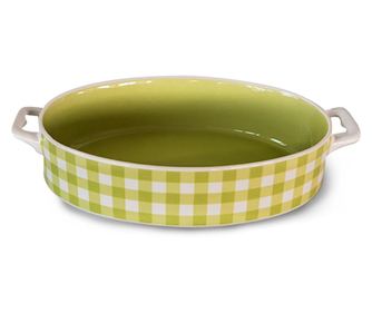 CULINARO CERAMICA Tava ceramica copt 27,3x16,5x5cm ovala verde
