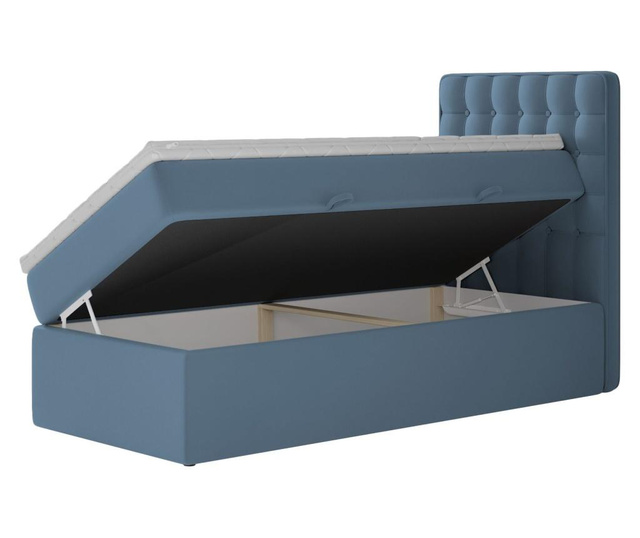 Boxspring otroška postelja s prostorom za shranjevanje Alex 90x200 cm