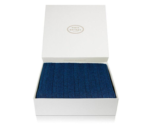 Одеяло White Boutique Aspen Wool Blue  130/170 см