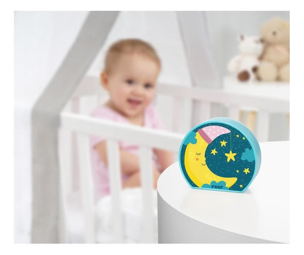 MyBabyLight Moon LED noćno svjetlo, 0+ mjeseci, Reer 52063 - 6