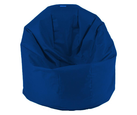 Fotoliu Beanbag Relaxo - Teteron Blue Royal (pretabil Si La Exterior) Umplut Cu Perle Polistiren  60x50x60 cm