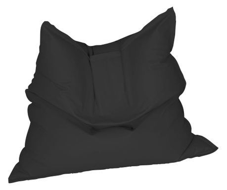 Fotoliu Perna Magic Pillow - Dark Grey (gama Premium Pu) Umplut Cu Perle Polistiren  190x90x80 cm