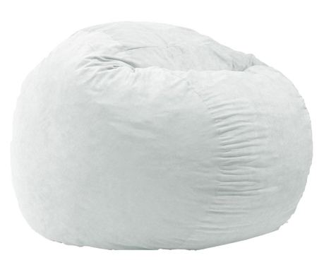 Fotoliu Matusalem - Angora Grey (gama Premium) Umplut Cu Fulgi De Burete Memory Mix 100x80x60 cm