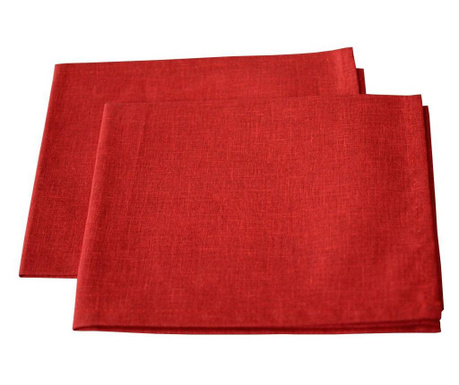 Servet de bucatarie Textile4home, bumbac, 35x45 cm, rosu