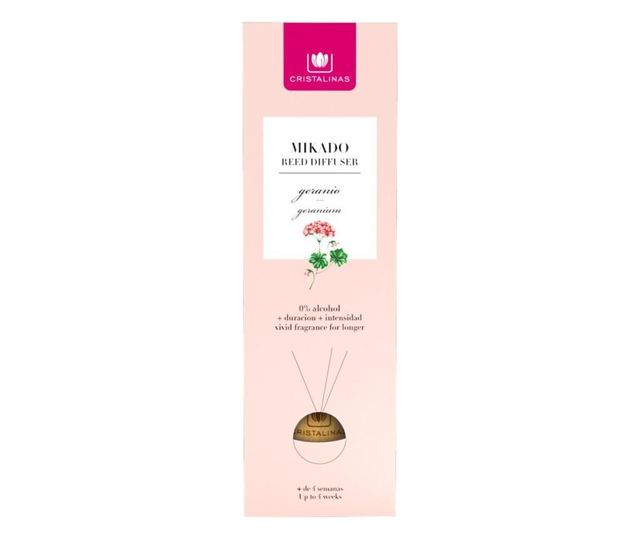 Odorizant sfera premium 0% alcool Cristalinas – Geranium 20 ml