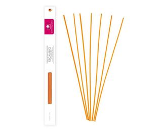 Rezerva bete naturale de ratan - Portocaliu 7 buc, 30 cm